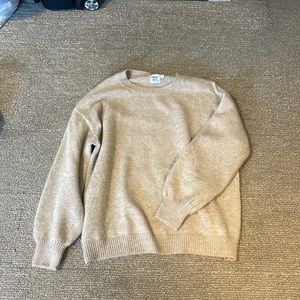 Cream oversized sweater